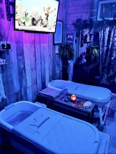 relaxing sea weed baths